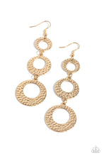 Load image into Gallery viewer, High Society Stunner - Gold Earrings