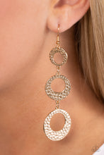 Load image into Gallery viewer, High Society Stunner - Gold Earrings