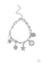 Load image into Gallery viewer, Legacy Letters - White - N Bracelet