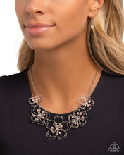 Load image into Gallery viewer, Wiry Wallflowers - Pink Necklace Set