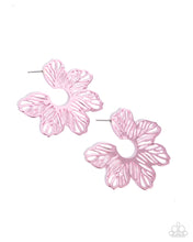 Load image into Gallery viewer, Floral Fame - Pink Earrings