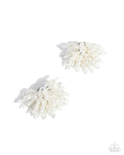 Load image into Gallery viewer, Sunset Shower - White Earrings