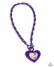 Load image into Gallery viewer, Modern Matchup - Purple  Necklace Set