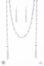 Load image into Gallery viewer, SCARFed for Attention - Silver Necklace Set