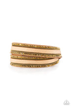 Load image into Gallery viewer, Going For Glam - Brass Bracelet
