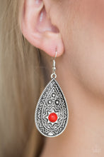 Load image into Gallery viewer, Summer Sol - Red Earrings
