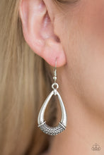 Load image into Gallery viewer, Trending Texture - Silver Earrings
