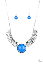 Load image into Gallery viewer, Egyptian Spell -Blue Necklace Set
