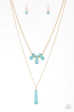 Load image into Gallery viewer, Basic Groundwork - Blue Necklace Set