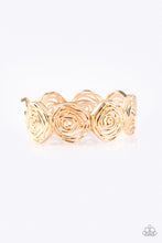 Load image into Gallery viewer, Beat Around The ROSEBUSH - Gold Bracelet