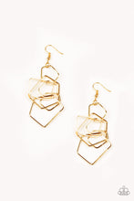 Load image into Gallery viewer, Five-Sided Fabulous - Gold Necklace