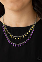 Load image into Gallery viewer, Dainty Distraction - Purple Necklace