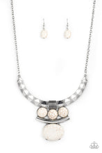 Load image into Gallery viewer, Commander In CHIEFETTE - White Necklace Set