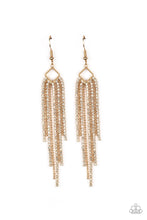 Load image into Gallery viewer, Singing in the REIGN - Gold Earrings