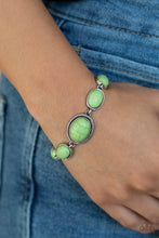 Load image into Gallery viewer, Serene Stonework - Green Bracelet