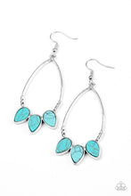 Load image into Gallery viewer, Fierce Frontier - Blue Earrings
