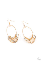 Load image into Gallery viewer, Halo Effect - Gold Earrings