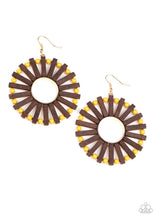 Load image into Gallery viewer, Solar Flare - Yellow Earrings