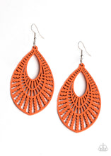 Load image into Gallery viewer, Bermuda Breeze - Orange  Earrings