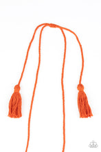 Load image into Gallery viewer, Between You and MACRAME - Orange Necklace Set