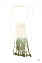 Load image into Gallery viewer, Surfin The Net - Green Necklace Set