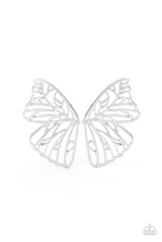 Load image into Gallery viewer, Butterfly Frills - Silver Earrings