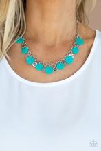 Load image into Gallery viewer, Flower Powered - Blue  Necklace Set