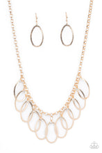 Load image into Gallery viewer, Double OVAL-time - Gold Necklace Set