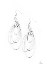 Load image into Gallery viewer, OVAL The Moon - Silver Earrings