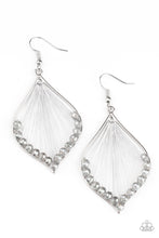 Load image into Gallery viewer, Pulling at My HARP-strings - Silver Earrings