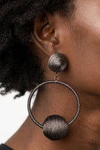 Load image into Gallery viewer, Social Sphere - Black Earrings