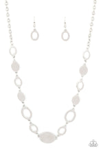 Load image into Gallery viewer, Working OVAL-time - Silver Necklace Set