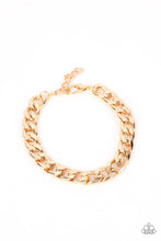 Load image into Gallery viewer, Knock, Knock, KNOCKOUT - Gold Urban Bracelet