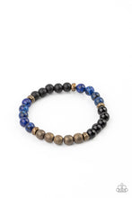 Load image into Gallery viewer, Petrified Powerhouse - Blue Bracelet