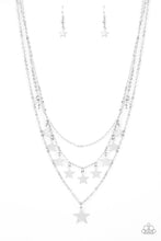 Load image into Gallery viewer, Americana Girl - Silver Necklace Set