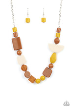 Load image into Gallery viewer, Tranquil Trendsetter - Yellow Necklace Set