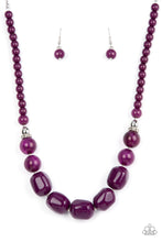 Load image into Gallery viewer, Ten Out of TENACIOUS - Purple Necklace Set