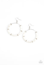 Load image into Gallery viewer, Loudly Layered - White Earrings
