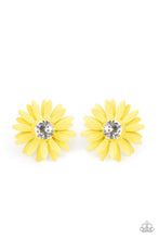 Load image into Gallery viewer, Sunshiny DAIS-y - Yellow Earrings