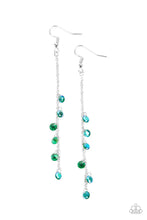 Load image into Gallery viewer, Extended Eloquence - Green Earrings