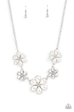 Load image into Gallery viewer, Fiercely Flowering - White Necklace Set