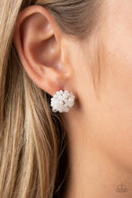 Load image into Gallery viewer, Bunches of Bubbly - White Earrings