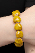 Load image into Gallery viewer, GLAZE a Trail - Yellow Bracelet