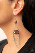 Load image into Gallery viewer, Ethereally Extravagant - Purple Earrings