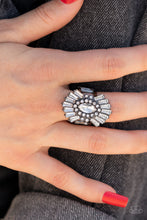 Load image into Gallery viewer, Daringly Deco - Black Ring