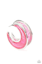 Load image into Gallery viewer, Charismatically Curvy - Pink Earrings