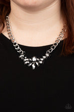 Load image into Gallery viewer, Come at Me - Silver Necklace Set