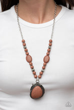 Load image into Gallery viewer, Southwest Paradise - Brown Necklace Set