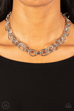 Load image into Gallery viewer, Tough Crowd - Silver Necklace Set
