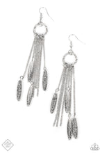 Load image into Gallery viewer, Thrifty Tassel - Silver Earrings